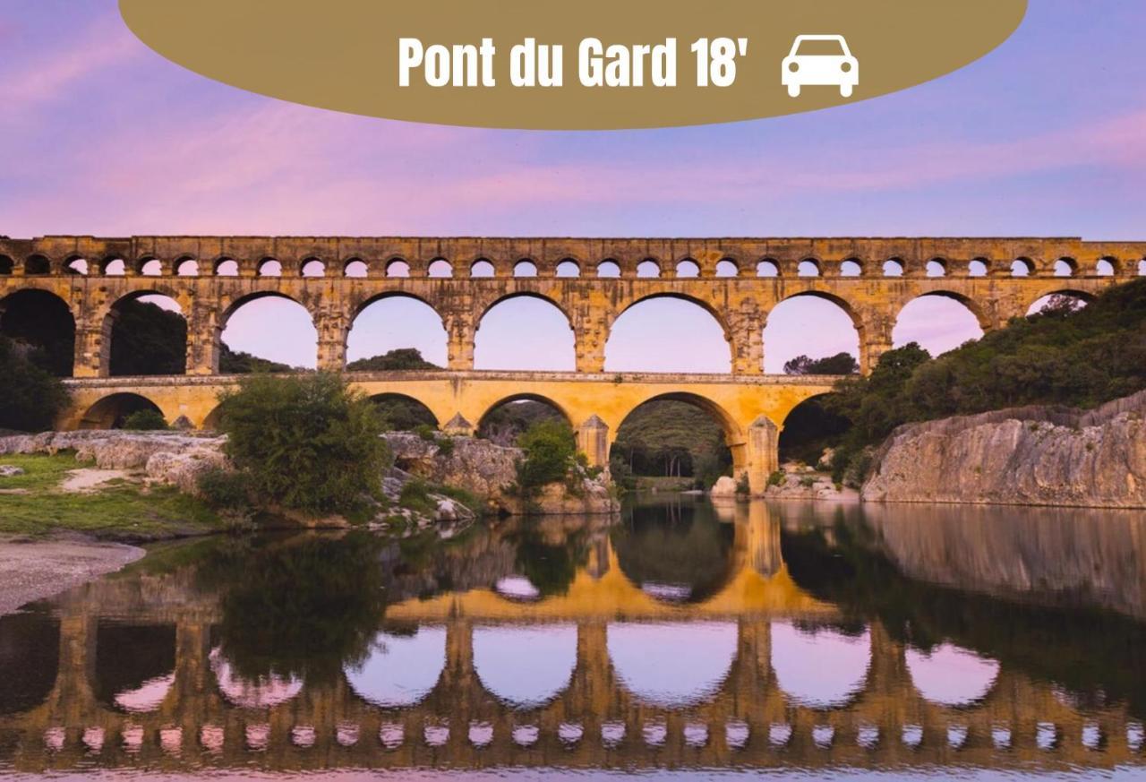 La Casita - Studio Confort Avec Parking Prive - Lit Douillet - Centre Uzes, Pont Du Gard Kültér fotó