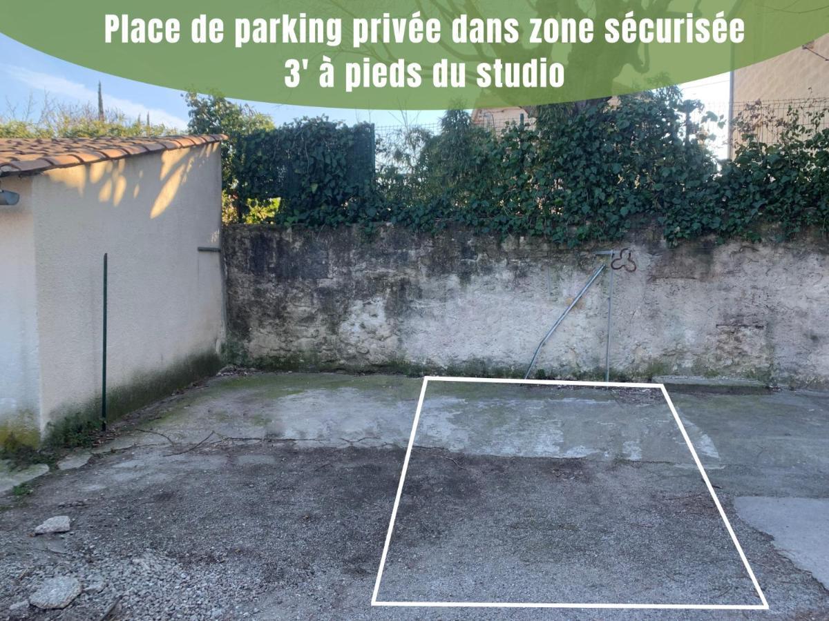 La Casita - Studio Confort Avec Parking Prive - Lit Douillet - Centre Uzes, Pont Du Gard Kültér fotó